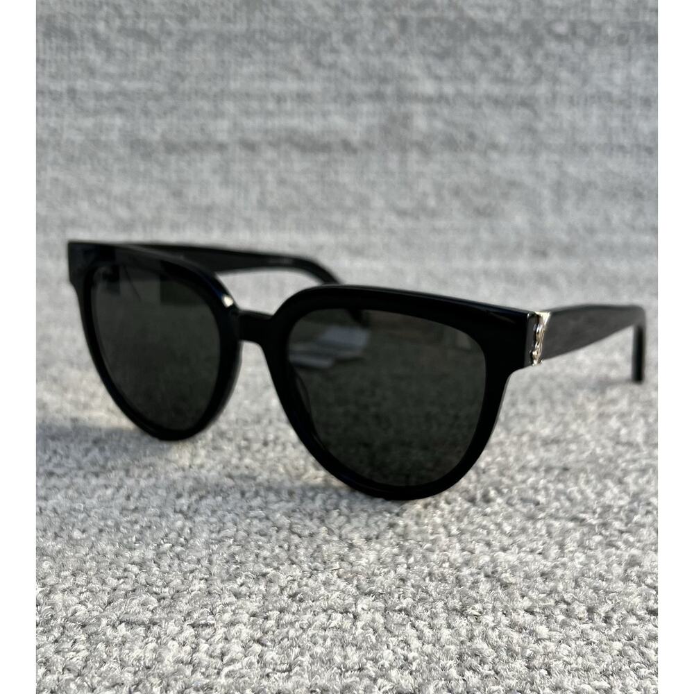 SAINT LAUREN SL M28 Women's Cat Eye Sunglasses Black Cat Eye 54 19 140 - Picture 3 of 13
